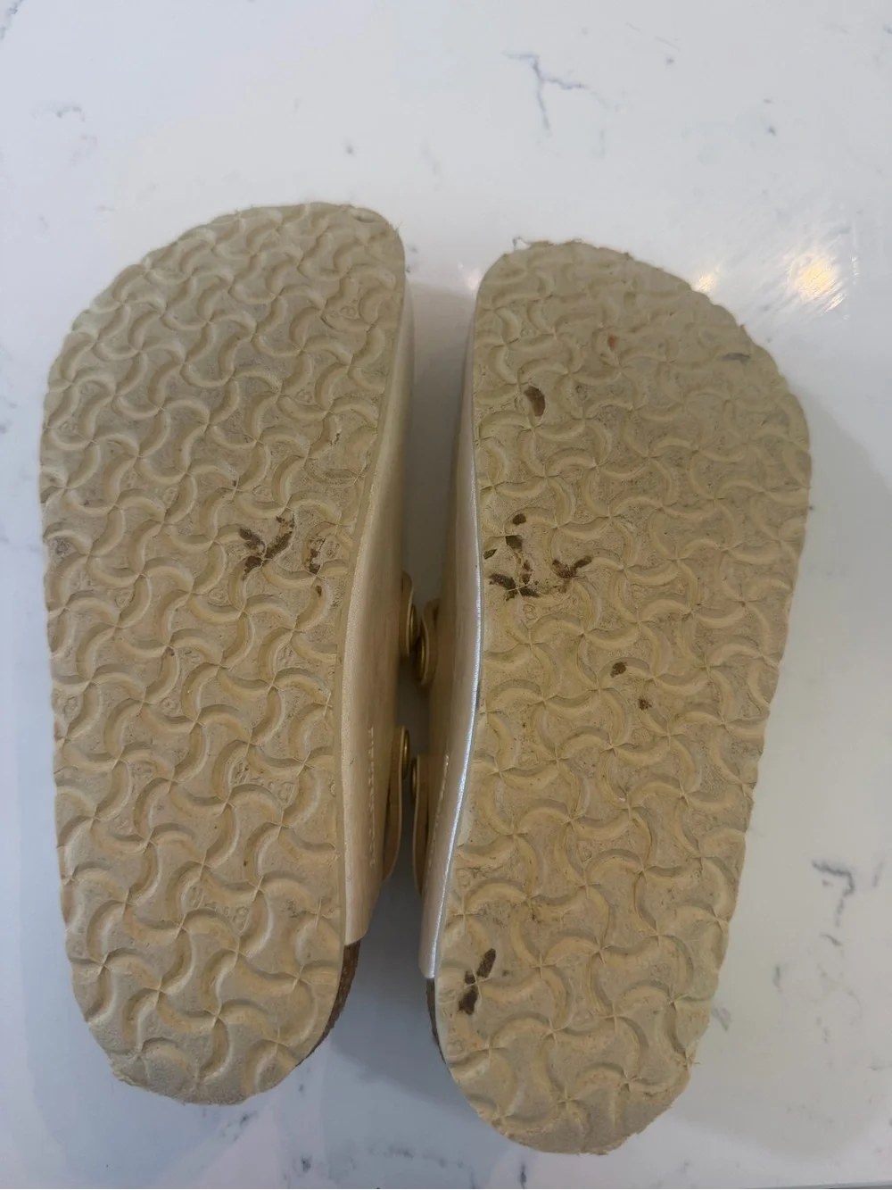 Birkenstock Kids Metallic Gold “The Kay”  Clog